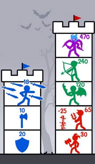 棍棒战争塔(Stick War Tower)