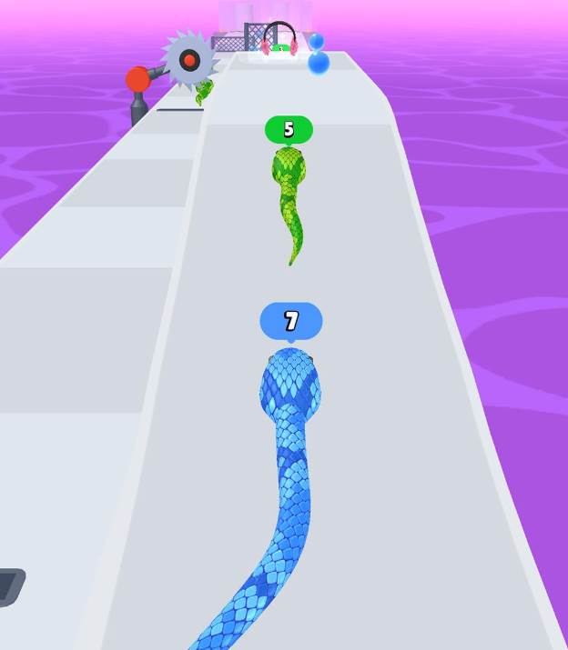 迷人蛇跑