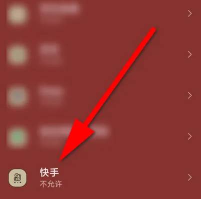 快手自动安装软件功能怎么关闭