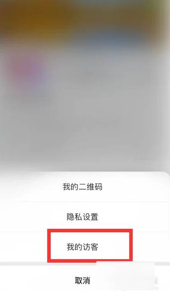 快手app怎么看我的访客