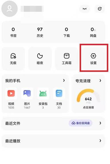 夸克浏览器怎么开启画中画功能