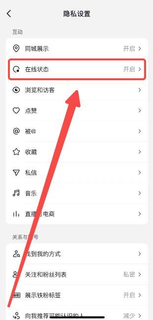 抖音如何设置隐身在线