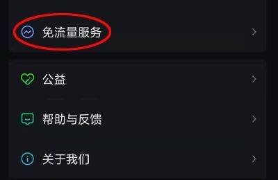 爱奇艺免流量服务怎么使用