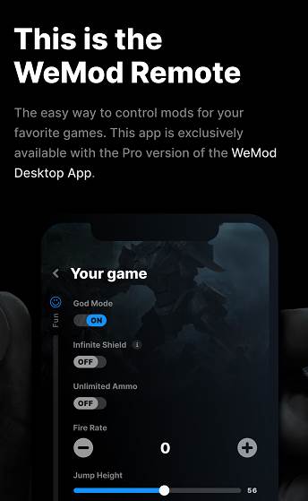 wemod remote手机版app