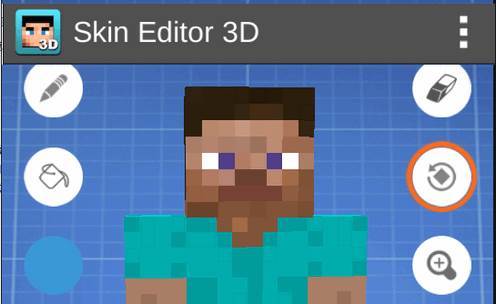 我的世界3d皮肤编辑器Skin Editor 3D手机版