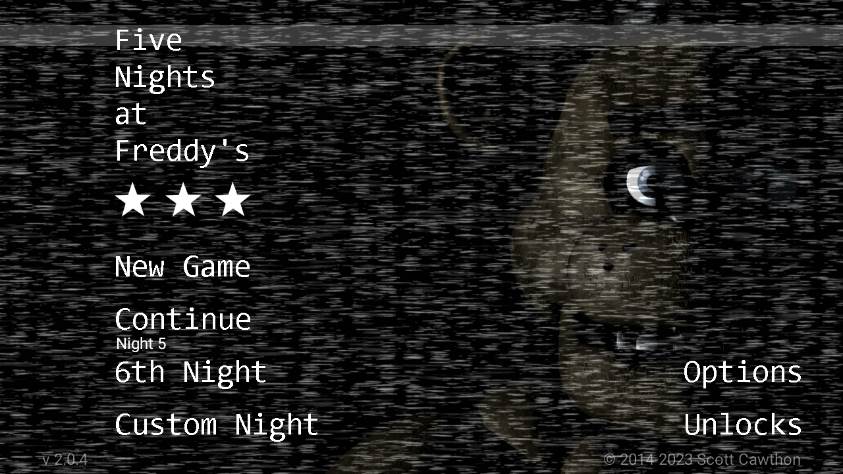玩具熊的五夜后宫重制版(Five Nights at Freddy's)