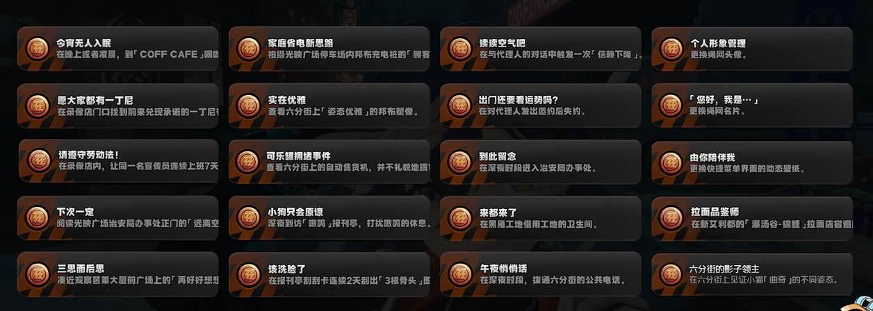 绝区零1.1隐藏成就攻略大全