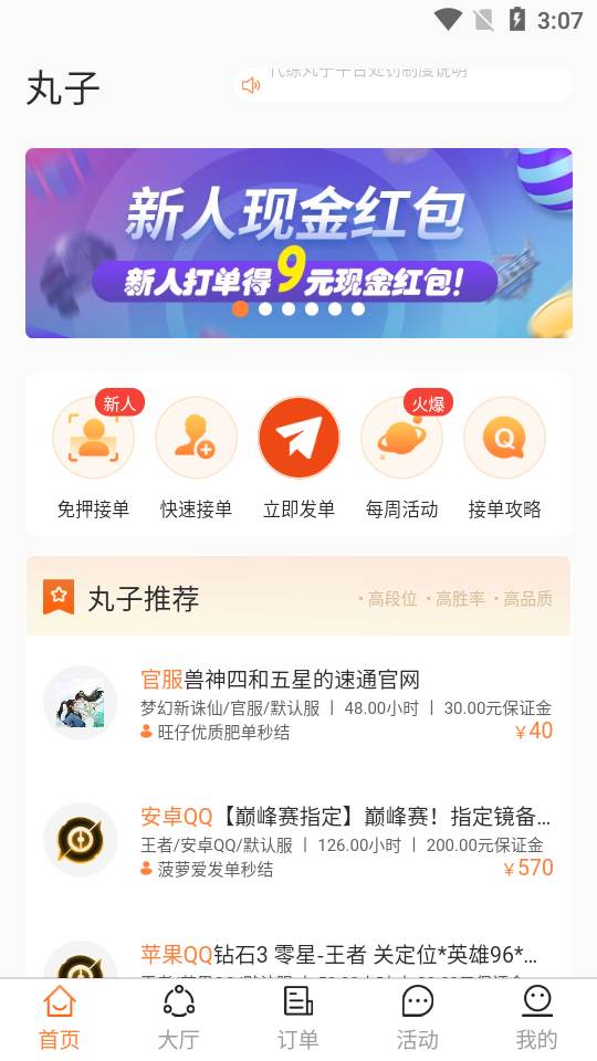 代练丸子软件