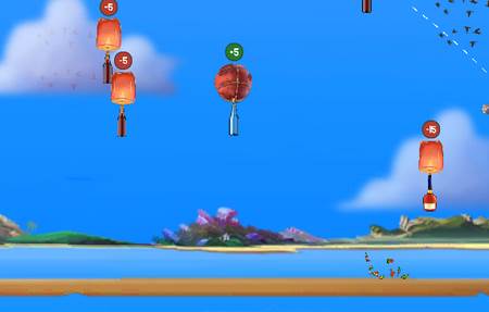 击倒瓶子射击破解版(2DSlingKing)