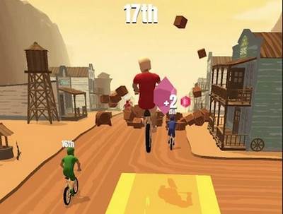 自行车冲刺跑手机版(Bike Rush)