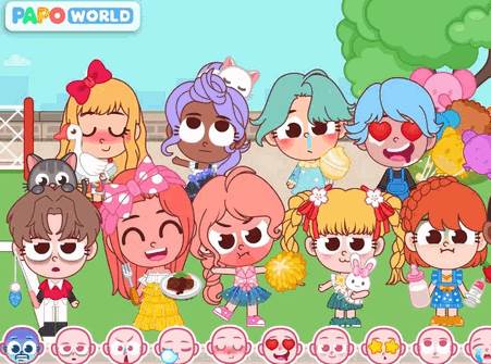 泡泡小镇世界游戏免费版(Papo Town World)