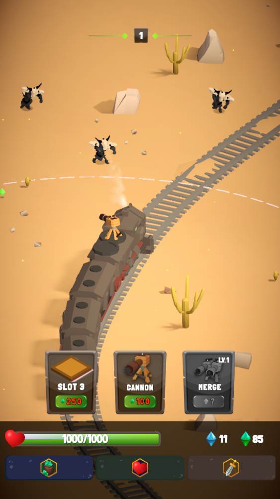 火车防御合并与战斗最新版(Train Defense: Merge N Fight)