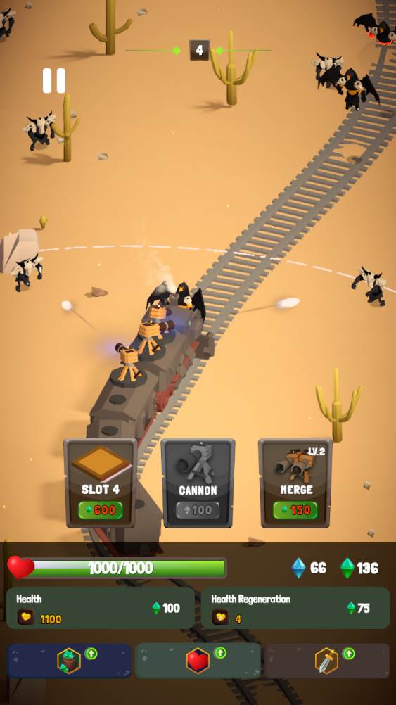 火车防御合并与战斗最新版(Train Defense: Merge N Fight)