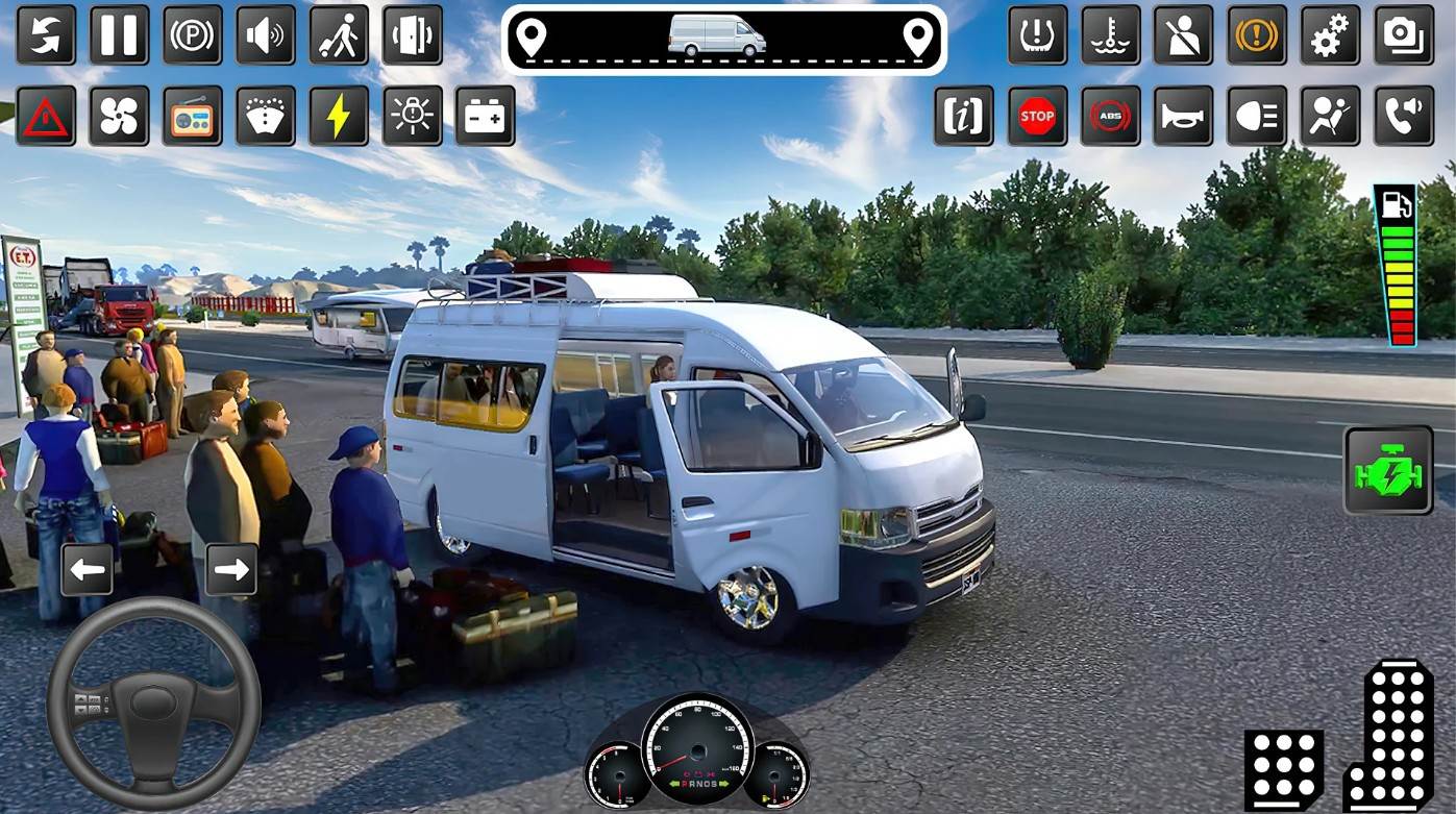 Van Simulator Games Indian Van