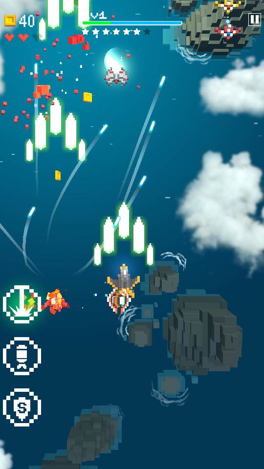 像素飞机大战Sky Wings最新版