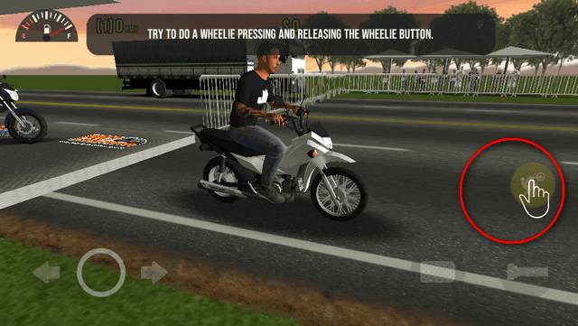 摩托平衡3d游戏(Moto Wheelie 3D)