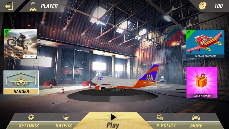 飞行模拟器飞机游戏(Flight Simulator Airplane Game)