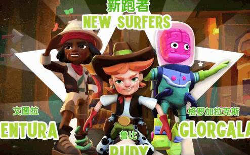 地铁跑酷好莱坞版本菜单版(Subway Surf Hollywood)