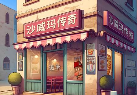 Shawarma沙威玛内置菜单版