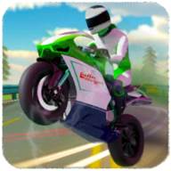交通自行车赛车(Traffic Bike Racer)游戏官方版(公路自行车赛车视频)