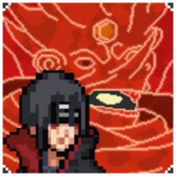 像素火影四代目腿影版(像素火影忍者)