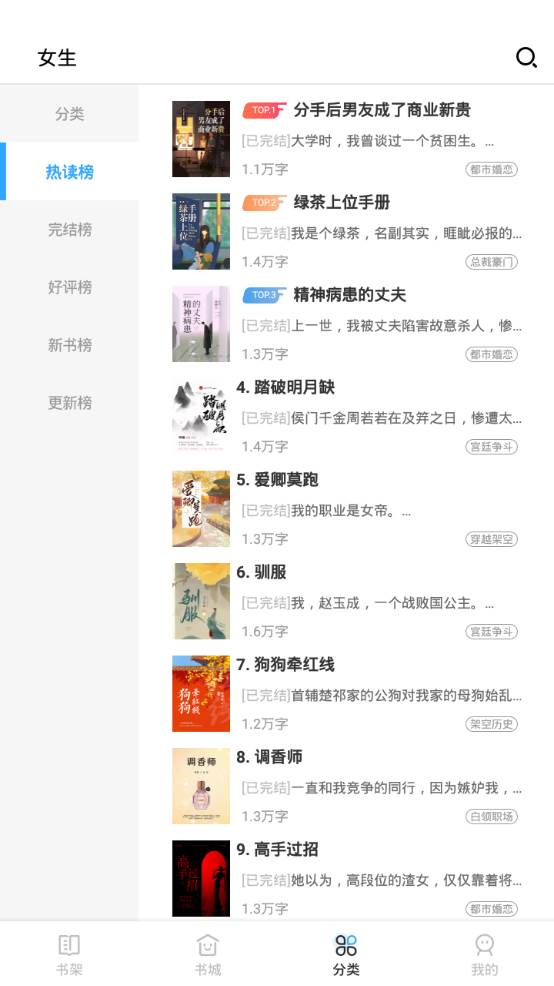 猫九小说app官方版