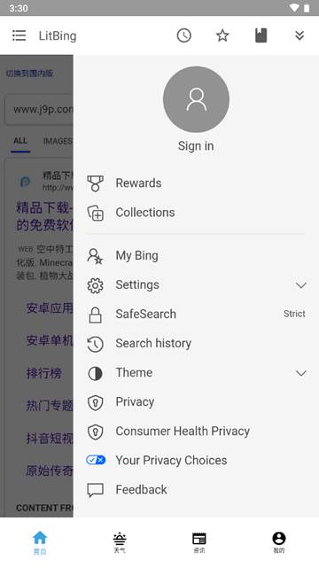 必应精简版app(LitBing)