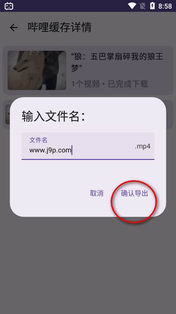 哔哩缓存导出软件