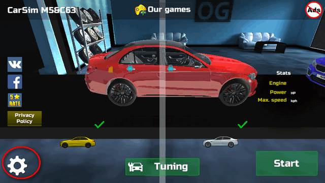 汽车模拟器M5C63手游(CarSim M5&C63)