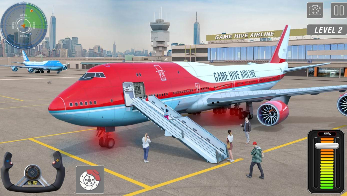 飞行模拟器飞机游戏(Flight Simulator Airplane Game)