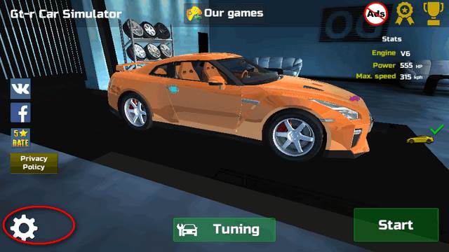 gtr汽车模拟器游戏(Gt-r Car Simulator)官方最新版