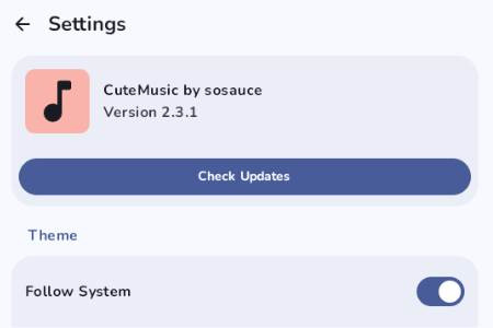 CuteMusic离线音乐播放器