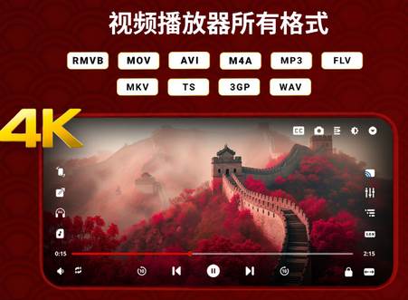 4k视频播放器(CustomTheme)