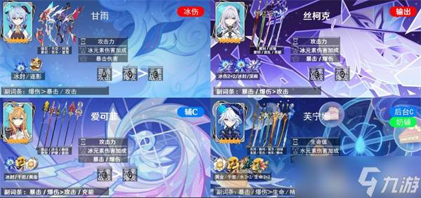 原神丝柯克大招速切阵容搭配推荐(原神丝柯克大招倍率)