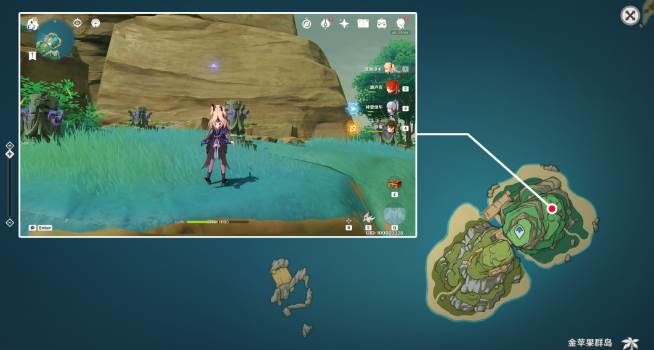 原神布丁岛元素方碑解谜攻略(元神布丁岛前往视频)