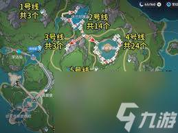 原神湖光铃兰采集路线图怎么看(原神湖光铃兰采集位置)