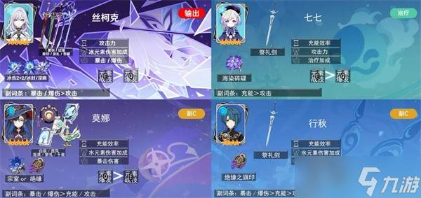 原神丝柯克阵容搭配推荐-原神丝柯克阵容怎么搭配好(原神丝柯克阵容搭配)