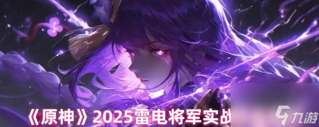 《原神》2025雷电将军实战技能解析(原神雷加强了吗)