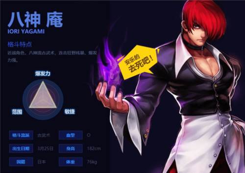 拳皇97ol角色图鉴大全1