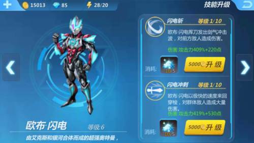 奥特曼传奇英雄欧布·闪电解析3