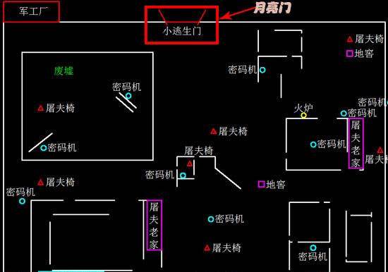 逃生门位置攻略配图1
