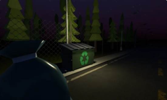 垃圾箱之夜游戏玩法