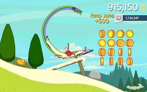 滑雪大冒险探险时光破解版无限金币钻石游戏截图