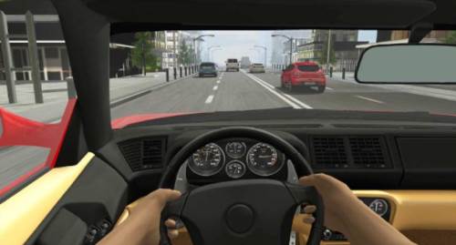 Racing in Car
