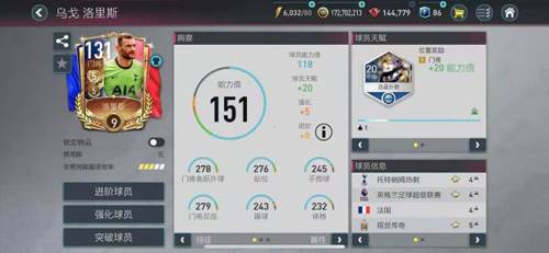 FIFA足球世界国际版阵容攻略8
