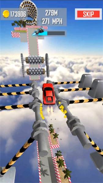 特大坡道特技车游戏截图2